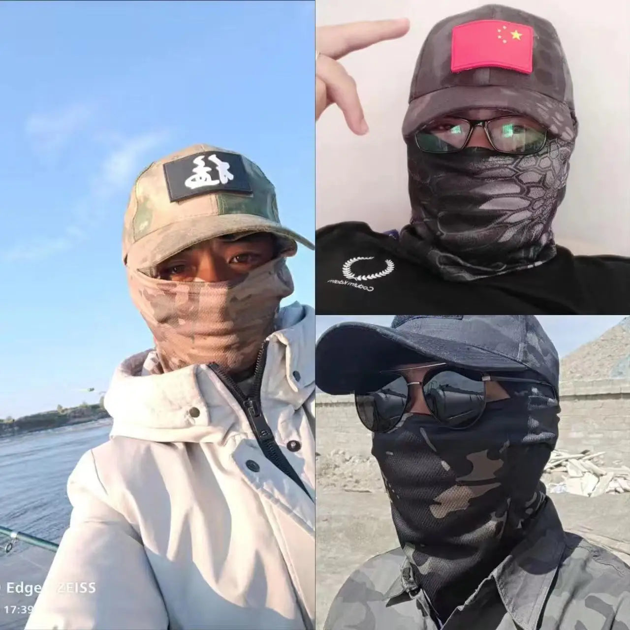 casquette avec cagoule tactique Ma boutique