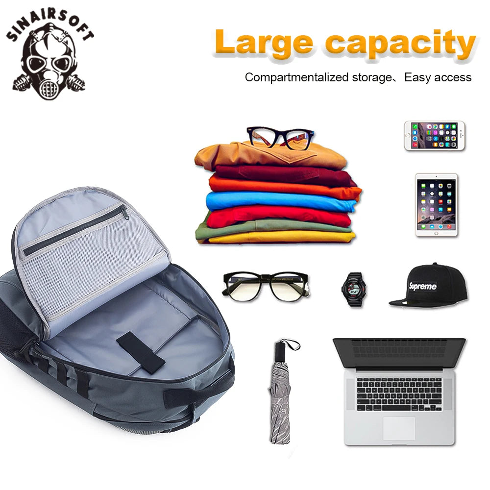 Sac à Dos Porte Plaque SINAIRSOFT - Protection et Polyvalence - BLACKBEARD OUTDOOR INDUSTRIES