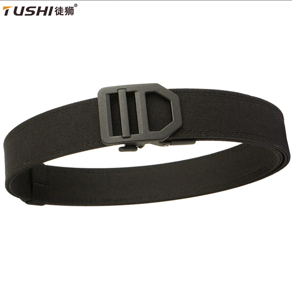 Ceinture tactique police TUSHI nylon boucle métal - BLACKBEARD OUTDOOR INDUSTRIES