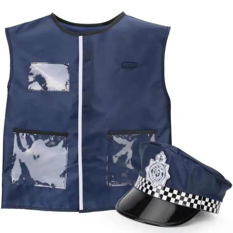Costume Policier Enfant Complet – Déguisement Police avec Accessoires Halloween - BLACKBEARD OUTDOOR INDUSTRIES