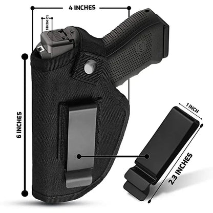 Holster Universel Droitier/Gaucher pour Pistolets – Port IWB / OWB - BLACKBEARD OUTDOOR INDUSTRIES
