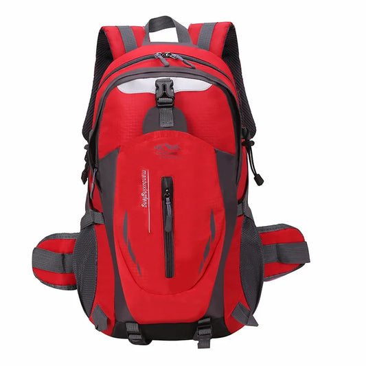 Sac à Dos Tactique Nylon Imperméable 30-40L – Dos Rembourré, Sangle Poitrine | Randonnée, Camping, Trekking, Militaire