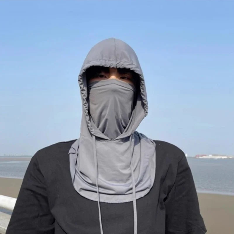 Balaclava Men Women Face Mask Sun/UV Protection Breathable Long Neck Covers Ma boutique