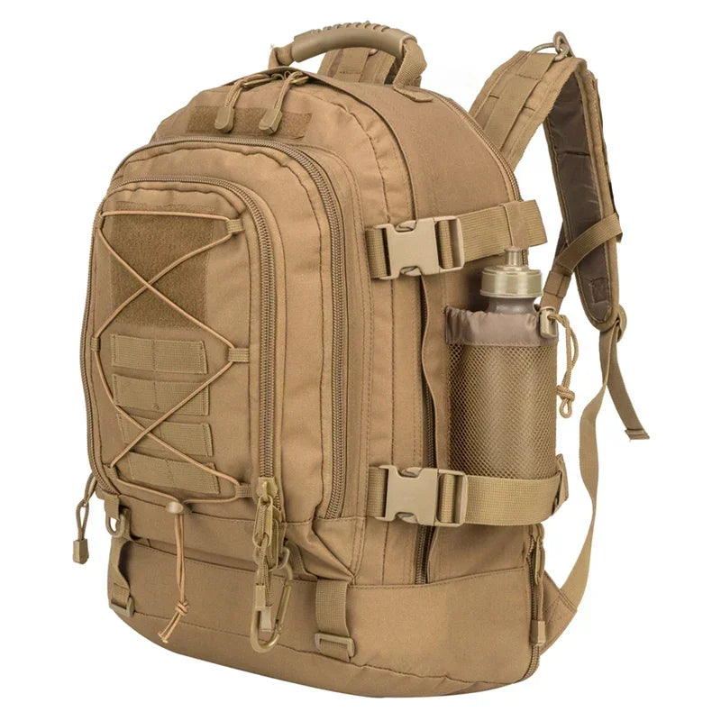 Sac à Dos Tactique Militaire 60L LQARMY – Rucksack MOLLE pour Randonnée, Camping et Chasse - BLACKBEARD OUTDOOR INDUSTRIES