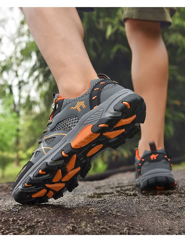 Chaussures de Randonnée Homme - Respirantes en Mesh, Légères et Résistantes - Chaussures de Sport pour Randonnée, Chasse et Activités Tactiques - BLACKBEARD OUTDOOR INDUSTRIES