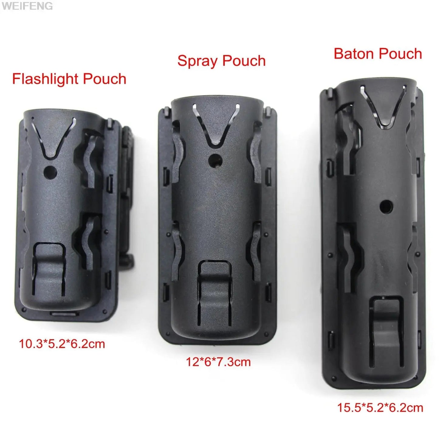 Pochette de Spray Tactique, Pochette pour Lampe de Poche et Holster de Matraque BLACKBEARD OUTDOOR INDUSTRIES