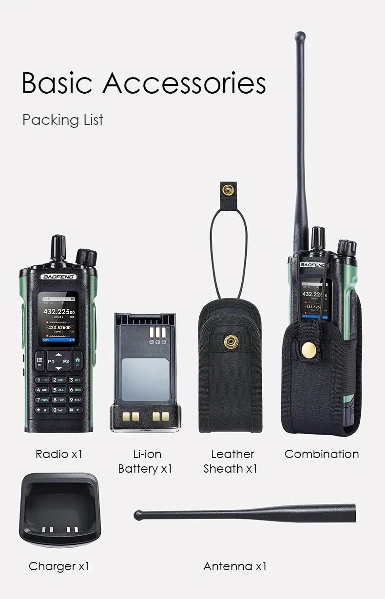 🔊 Talkie-Walkie Baofeng UV-32 – Puissant, Multi-Bande, Programmable via Bluetooth Ma boutique