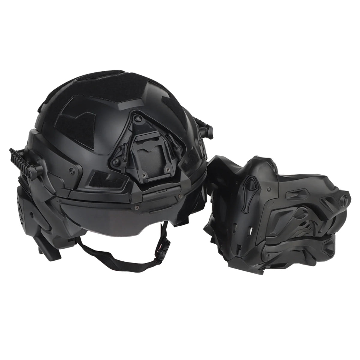 Casque airsoft intégral Assault I avec masque relevable