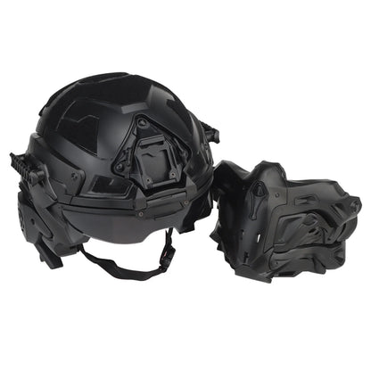 Casque airsoft intégral Assault I avec masque relevable