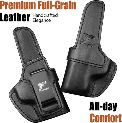 Holster IWB cuir pour S&W Bodyguard 2.0 droitier