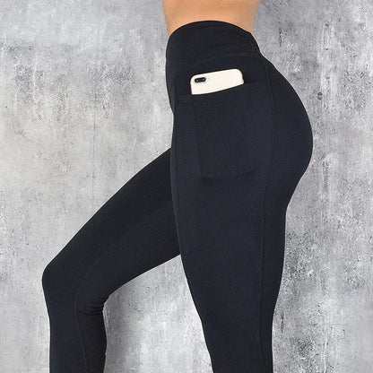 Legging de Yoga Femme Grande Taille avec Poches - BLACKBEARD OUTDOOR INDUSTRIES