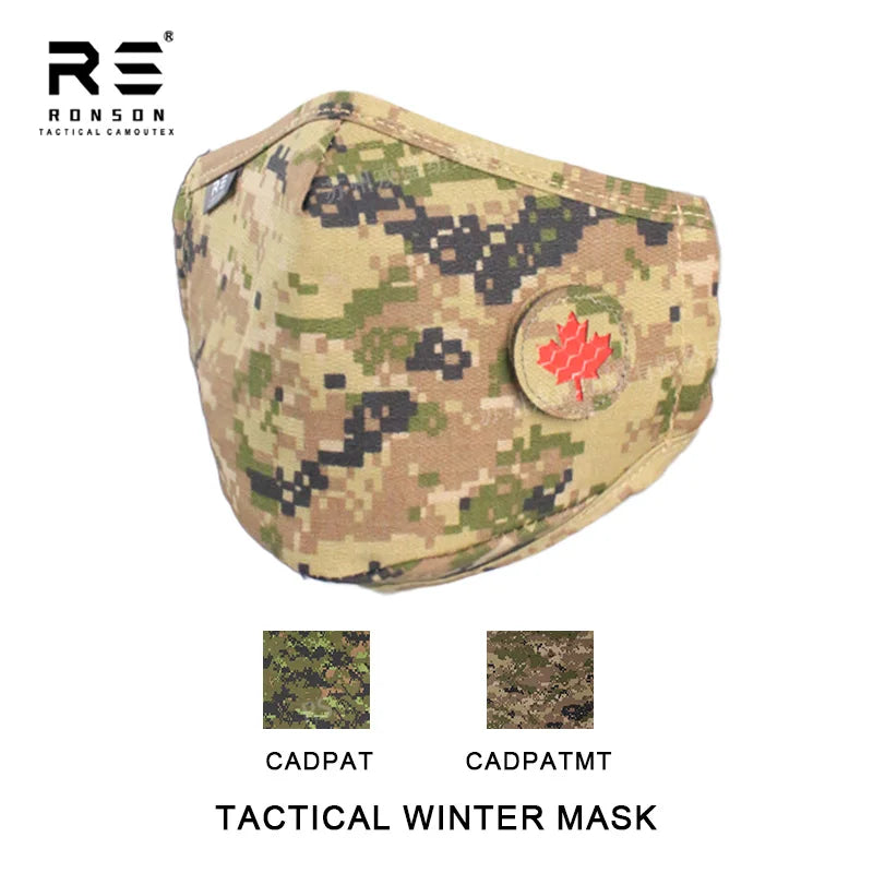 Masque Tactique Camouflage CADPAT — Protection Visage Outdoor - BLACKBEARD OUTDOOR INDUSTRIES