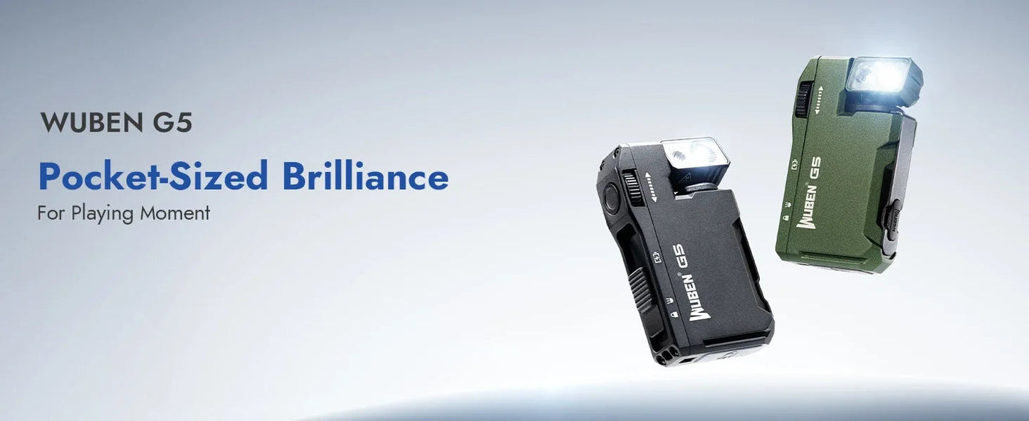 WUBEN G5  Flashlight 400Lumens Ma boutique