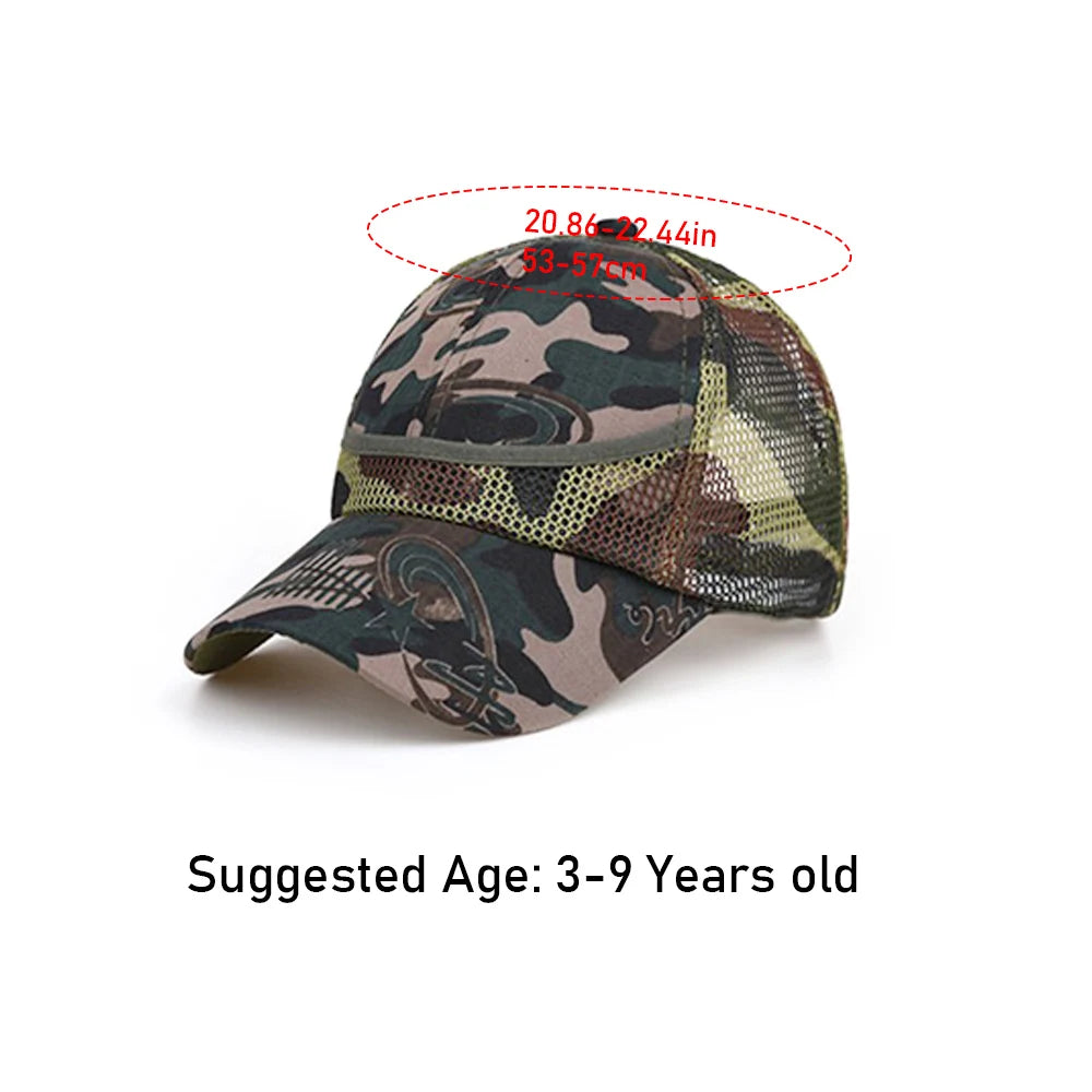 casquette camouflage enfants 3/9ans Ma boutique