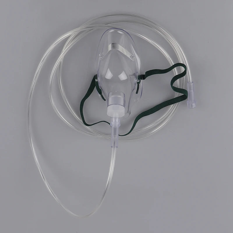 Masque à Oxygène Jetable Adulte avec Tube – Nébuliseur PVC Certifié CE