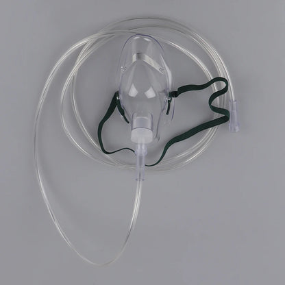 Masque à Oxygène Jetable Adulte avec Tube – Nébuliseur PVC Certifié CE
