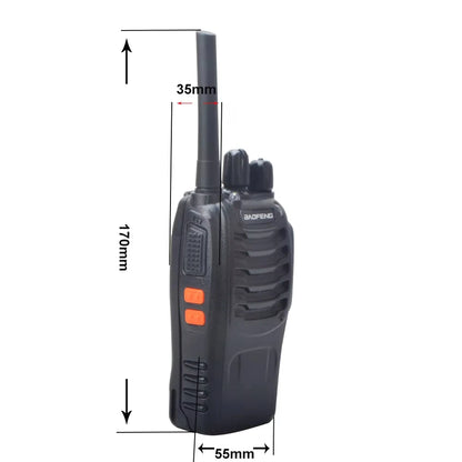 Pack 4 Talkies-Walkies PMR Sans Licence – Rechargeable USB, Expédié de France