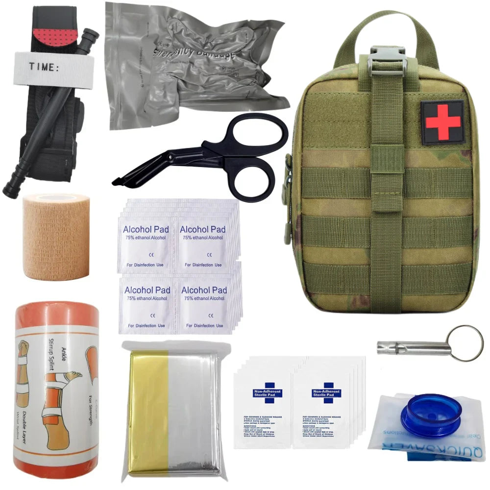 Kit de Premiers Secours Outdoor – Équipement de Sécurité pour Randonnée, Camping et Aventure en Montagne - BLACKBEARD OUTDOOR INDUSTRIES