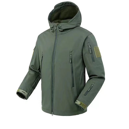 Ensemble Veste & Pantalon Tactique Homme Mazerout | Softshell Imperméable | Fleece Chaud | Randonnée, Pêche, Ski, Sécurité - BLACKBEARD OUTDOOR INDUSTRIES