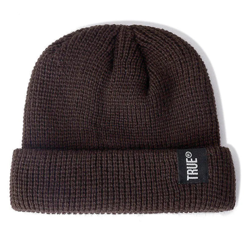 Bonnet Court Unisexe Style Marin – Tricot Côtelé Hiver Homme Femme