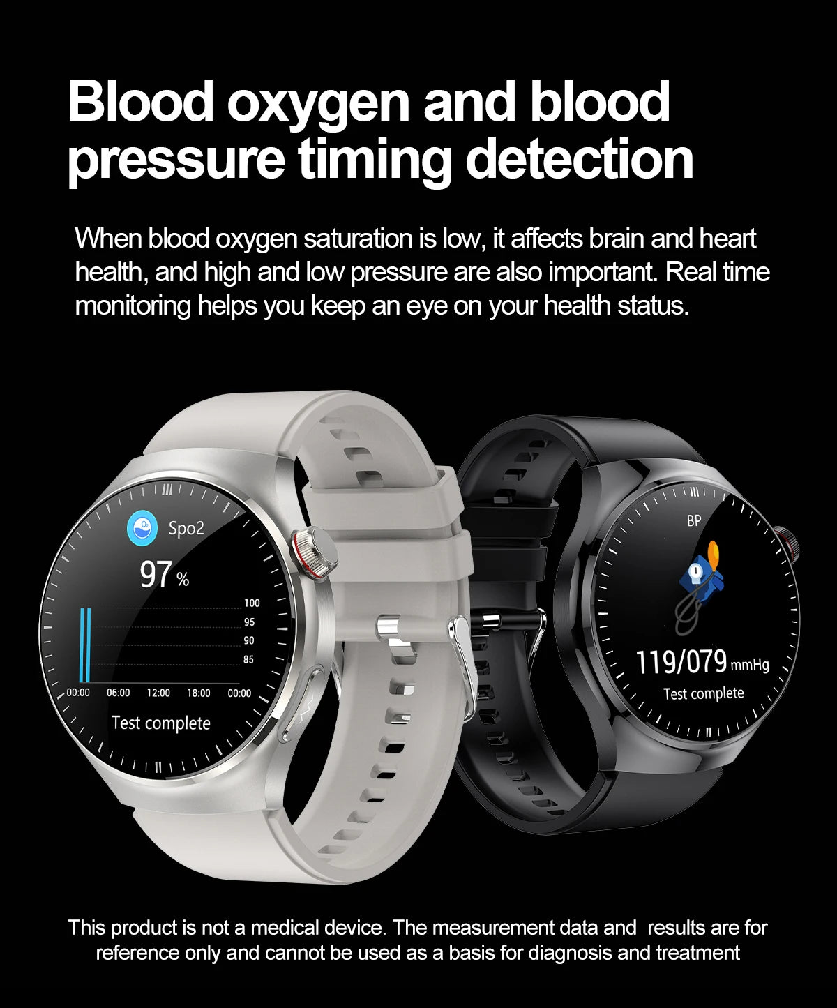Montre Connectée Médicale GUHUAVMI TK26 – ECG+PPG – Uric Acid, Température, Lipides, Appels Bluetooth – Écran AMOLED 1.43” – Étanche IP68 - BLACKBEARD OUTDOOR INDUSTRIES