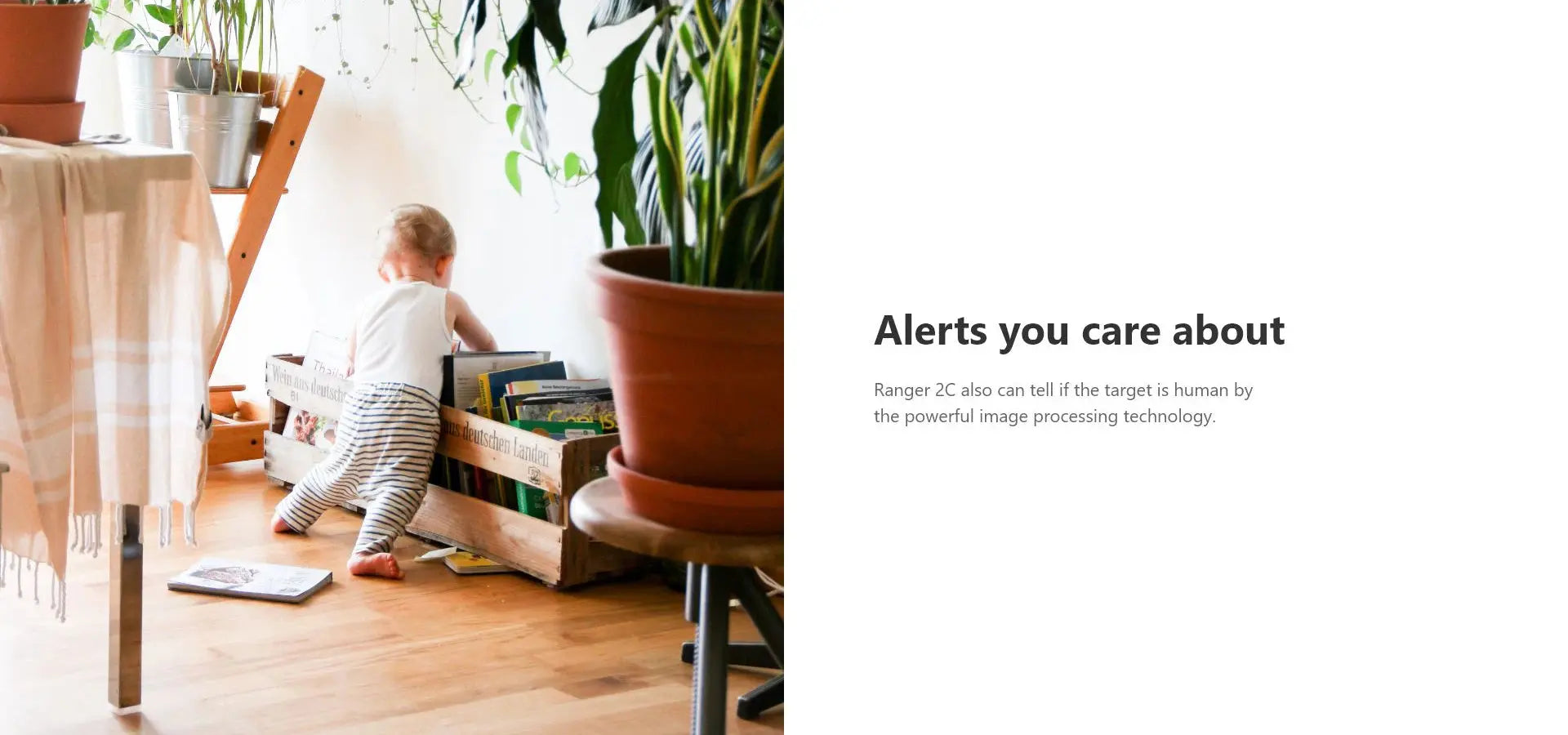 IMOU Ranger 2C 2MP – Caméra de Surveillance WiFi Intérieure à 360° | Babyphone | Détection Humaine | Audio Bidirectionnel | Vision Nocturne Ma boutique