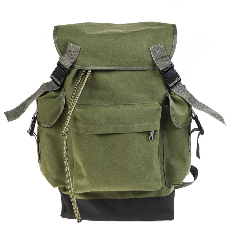 Sac à dos de pêche en nylon – Vert militaire