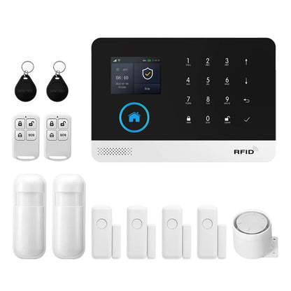 Kit Alarme Connectée WiFi 4G PGST — Détecteur Mouvement, Capteur Porte, Application Tuya - BLACKBEARD OUTDOOR INDUSTRIES