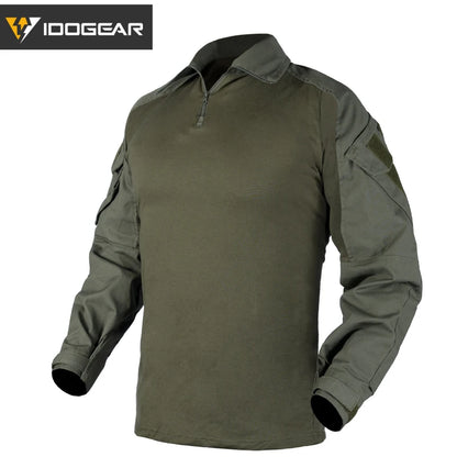 Chemise tactique IDOGEAR G3 combat avec coudières airsoft - BLACKBEARD OUTDOOR INDUSTRIES