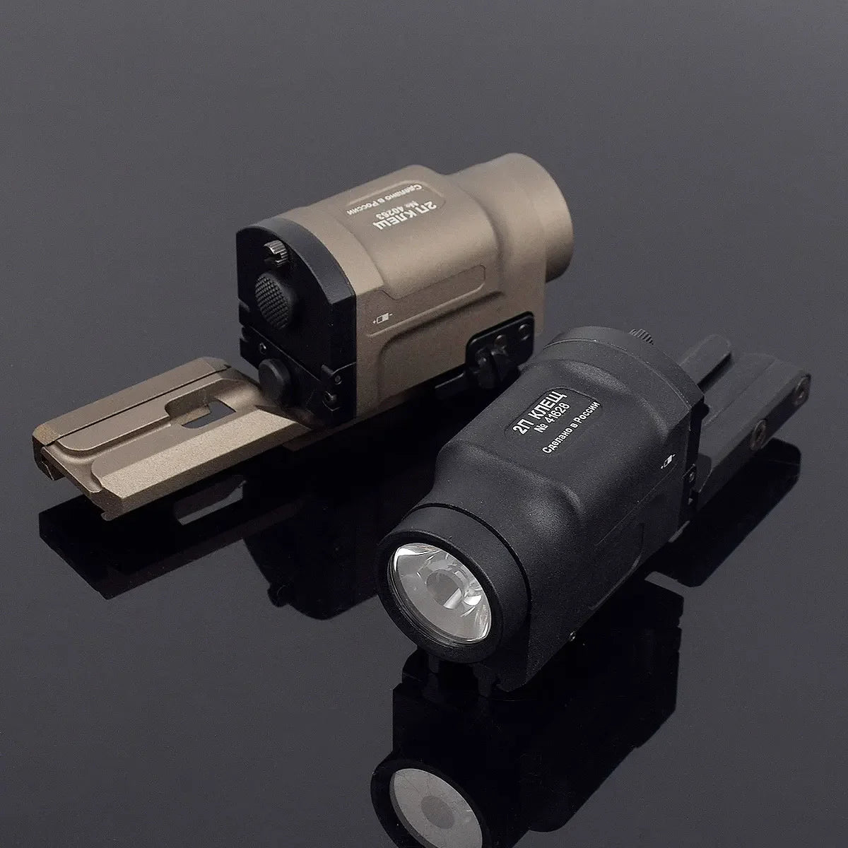 Lampe tactique LED pour rail Picatinny 20 mm – AK-SD et KLESCH