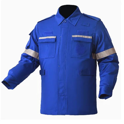 Tenue de secours homme à bandes réfléchissantes