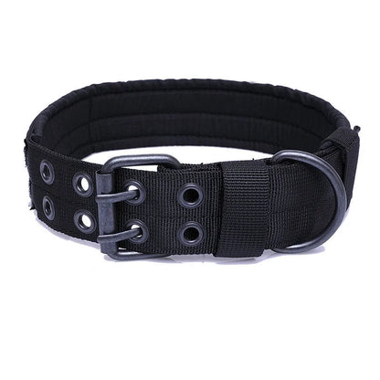 Collier Tactique Réglable pour Chien – Militaire, Entraînement & Sécurité | Nylon Résistant Ma boutique