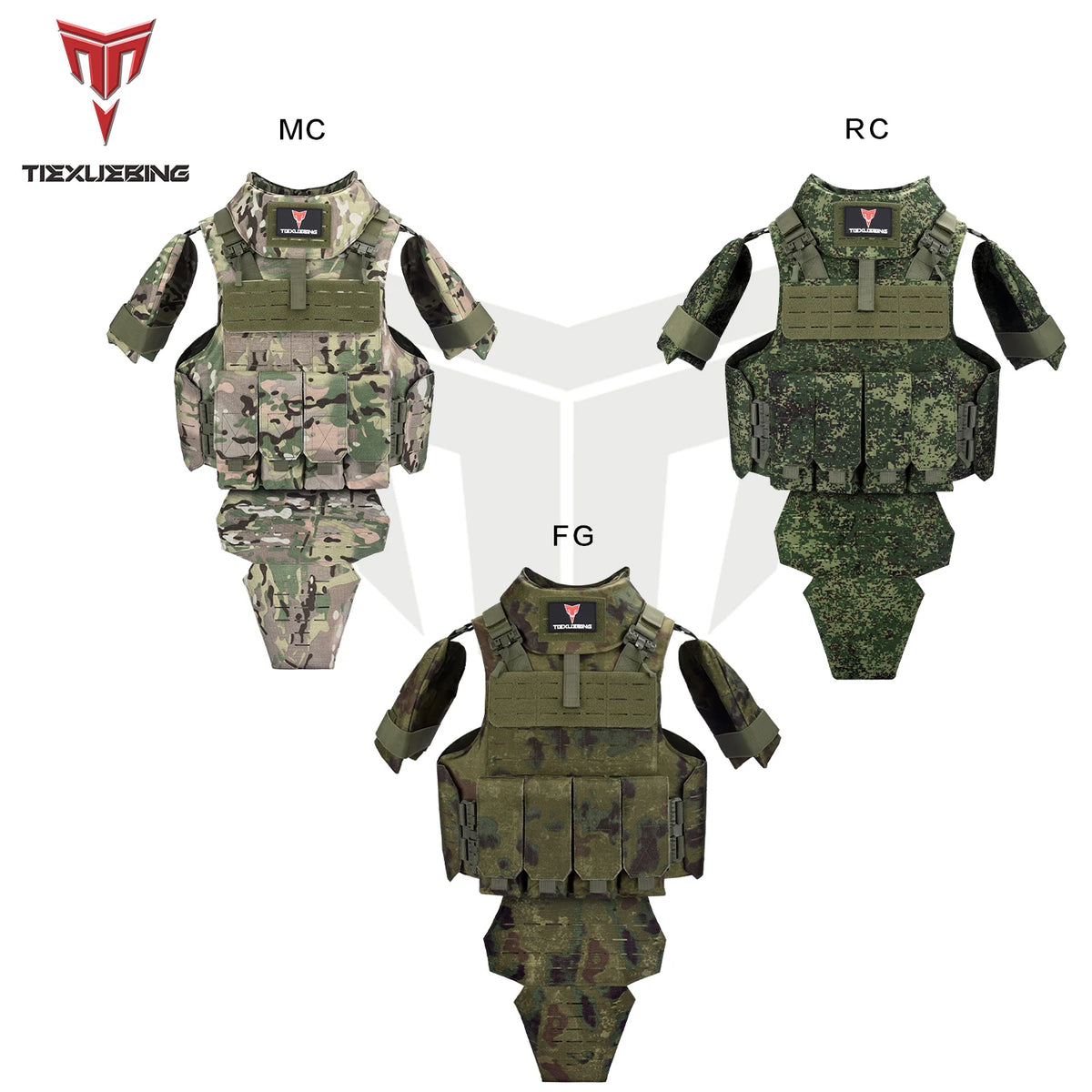 Porte-plaques tactique en nylon 1000D avec système MOLLE laser