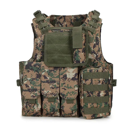 Gilet porte-plaques tactique MOLLE WOLF ENEMY