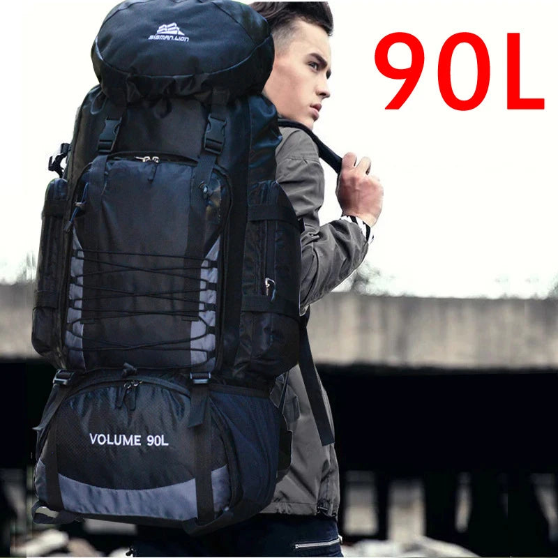 Sac à Dos de Randonnée 90L – Grand Format Résistant & Multifonction - BLACKBEARD OUTDOOR INDUSTRIES