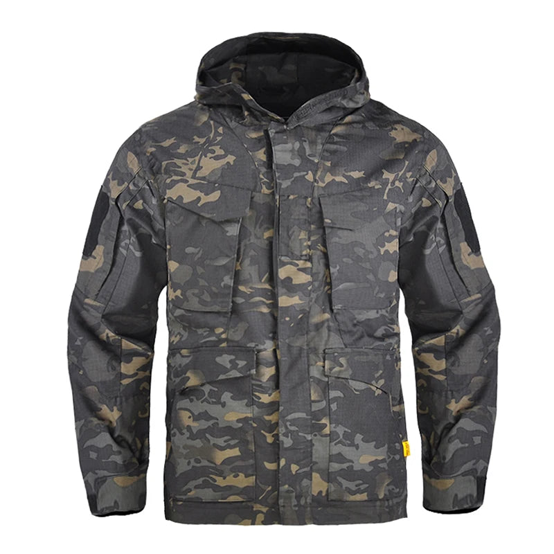 Veste Tactique Homme M65 | HAN WILD – Imperméable, Coupe-Vent, Multifonction - BLACKBEARD OUTDOOR INDUSTRIES
