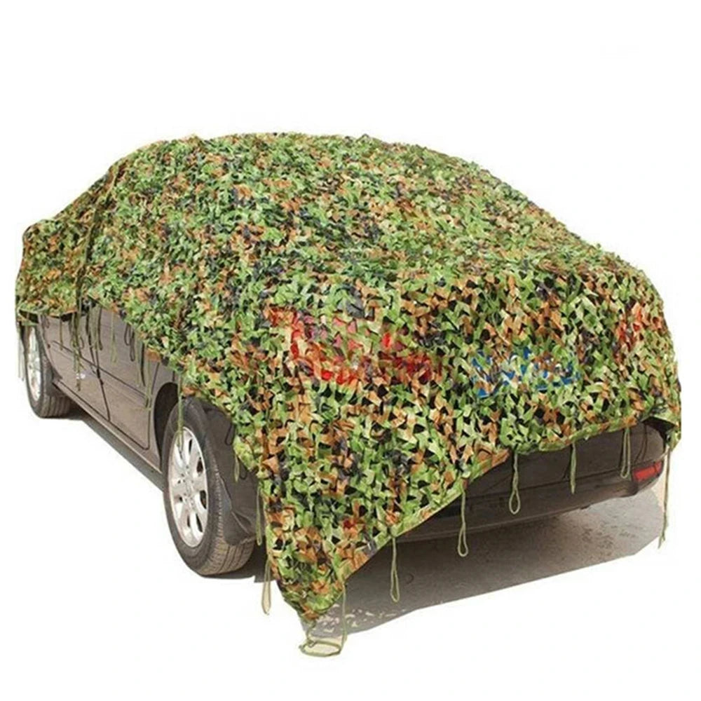 Filet de Camouflage - Filet de Camouflage pour Chasse, Entraînement Militaire, Tente de Jardin, Protection Solaire, Taille Variable (10M x 1,5M, 4M x 6M, etc.) - BLACKBEARD OUTDOOR INDUSTRIES