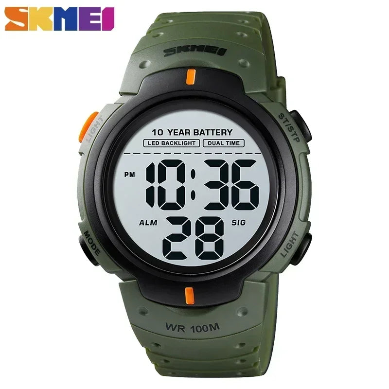 SKMEI 1560 – Montre Digitale Homme 100M Étanche - BLACKBEARD OUTDOOR INDUSTRIES