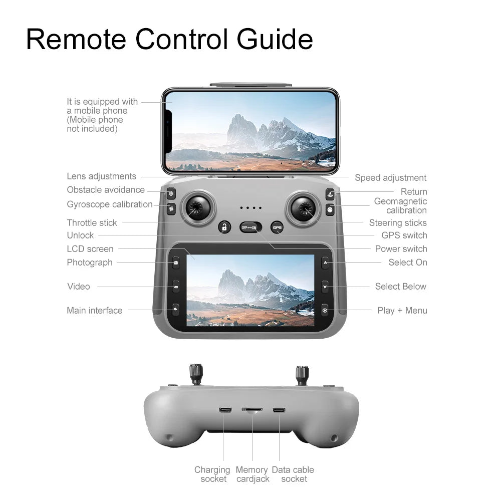 2025 V168 Pro MAX GPS Drone 8K Professional HD Camera 5G WIFI FPV 360° Ma boutique