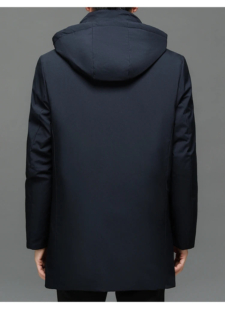 Parka Homme d'Hiver avec Col à Capuche, Résistante à l'Eau et au Vent - Confort et Chaleur -40°C BLACKBEARD OUTDOOR INDUSTRIES