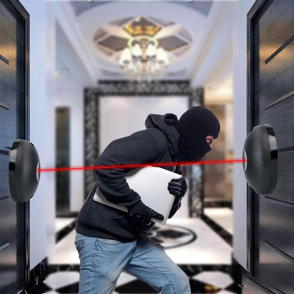 Barrière infrarouge extérieure pour portail, porte et fenêtre
