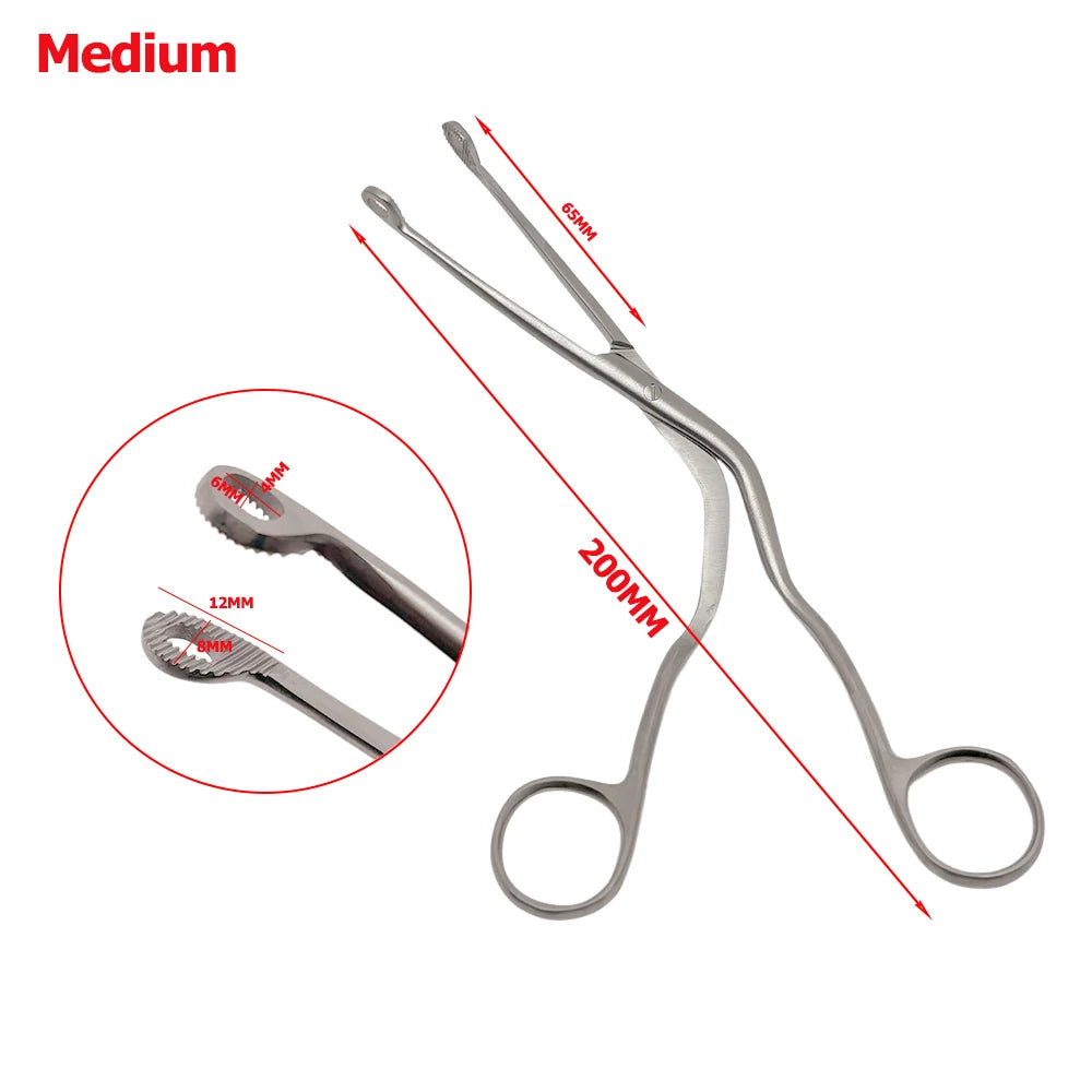 Pinces Magill Laryngées en Acier Inoxydable – Outil Chirurgical Précis pour Procédures Laryngées - BLACKBEARD OUTDOOR INDUSTRIES