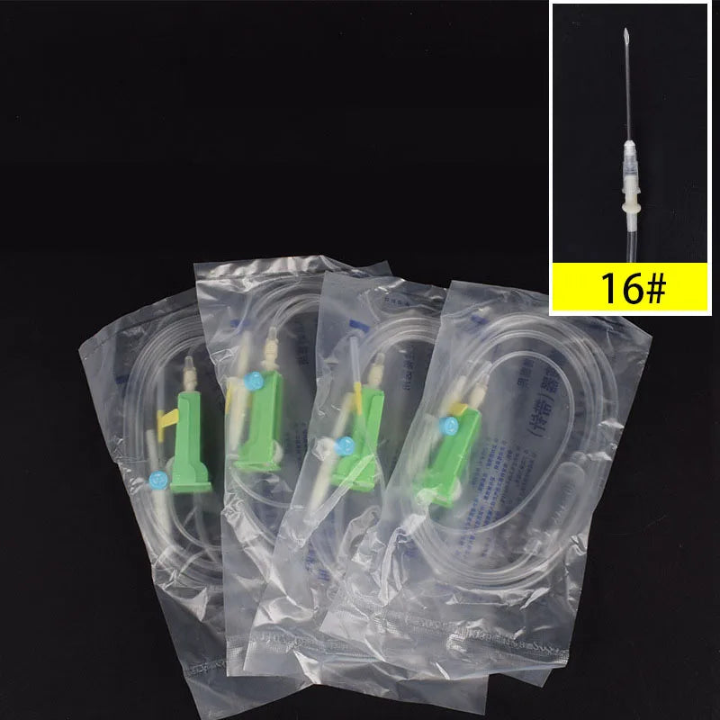 Kit d’Injection Vétérinaire Stérile Jetable avec Tubulure d’Infusion et Aiguille Goutte à Goutte Ma boutique