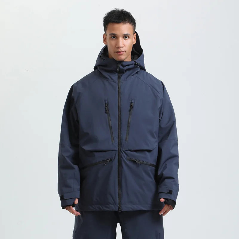 Veste de ski femme imperméable et respirante à capuche, tenue jusqu'à -30°C