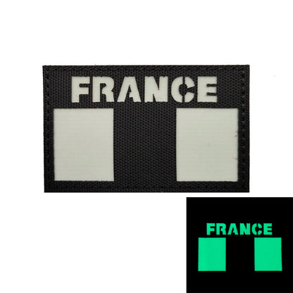Patch Tactique France GIGN Infrared – Brodé avec Drapeau et Effet Réfléchissant IR - BLACKBEARD OUTDOOR INDUSTRIES