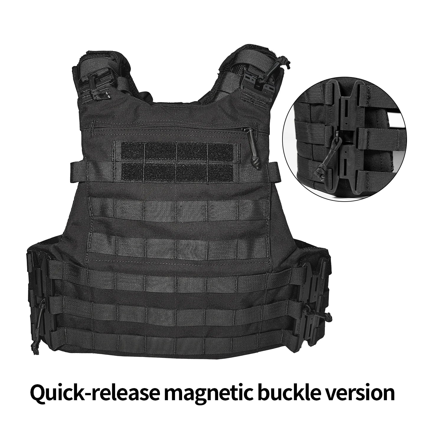 porte plaque tactique anti infrarouge en Nylon 1000D avec Compartiments Souples et Durs + Système Molle + Boucle de Libération Rapide | Équipement de Sécurité et de Survie Extérieure - BLACKBEARD OUTDOOR INDUSTRIES