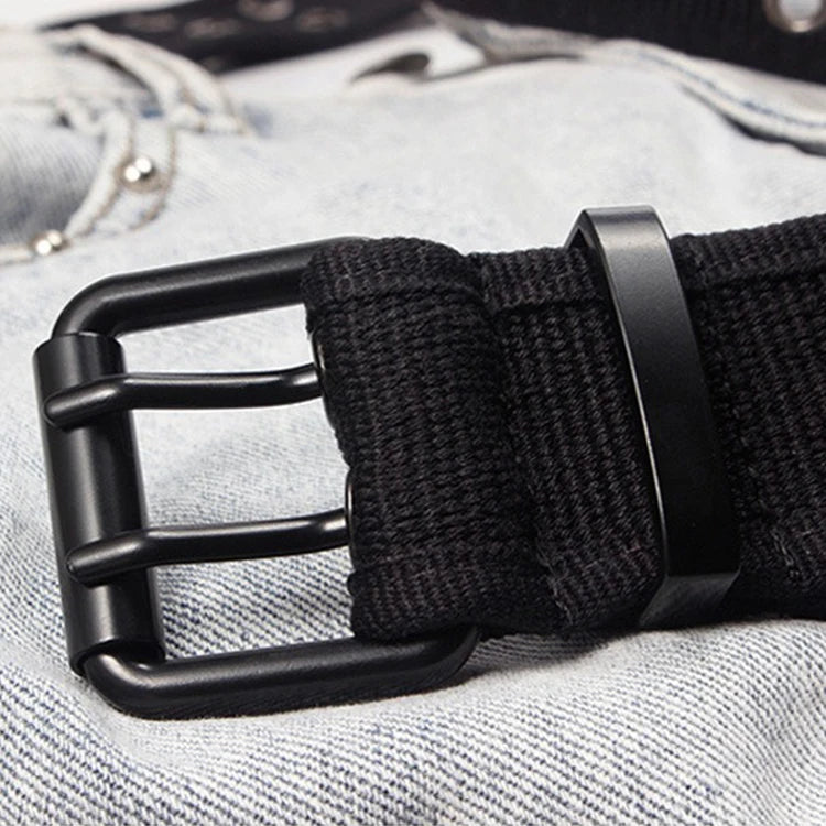 Ceinture Tactique en Toile 4CM pour Homme – Ceinture Militaire pour Travail, Jeans et Tenue Quotidienne - BLACKBEARD OUTDOOR INDUSTRIES