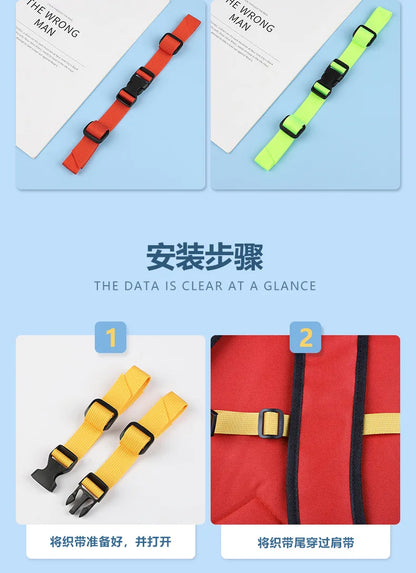 Sangle de Poitrine Ajustable pour Sac à Dos – Confort & Maintien Supérieur - BLACKBEARD OUTDOOR INDUSTRIES