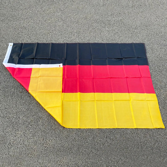 Drapeau de l'Allemagne (Noir, Rouge, Jaune) 90x150 cm - Bannière en Polyester Suspendue pour Décoration BLACKBEARD OUTDOOR INDUSTRIES