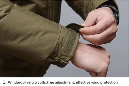 Veste d'Hiver Homme Niveau 7 - Parka Tactique à Duvet, Chaude, Imperméable, Coupe-vent, pour Chasse, Randonnée et Activités en Plein Air - BLACKBEARD OUTDOOR INDUSTRIES